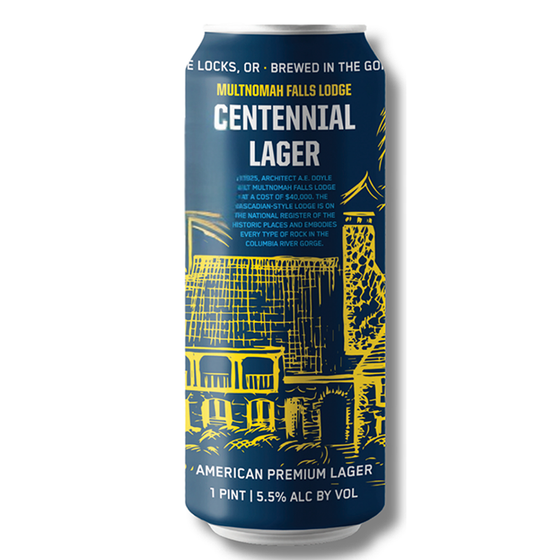 MULTNOMAH FALLS LODGE CENTENNIAL LAGER/ マルトノマフォールズロッジラガー